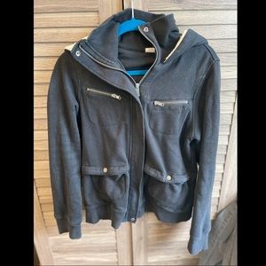 Roxy zip up sweatshirt jacket